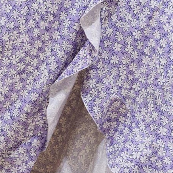 Boho Floral Print Ruffle Hem Maxi Dress - Picture 5 of 6